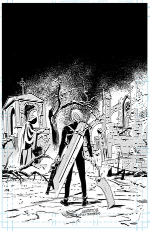 [Lost Fantasy #4 (Cover D - Alex Diotto B&W Full Art Incentive)]