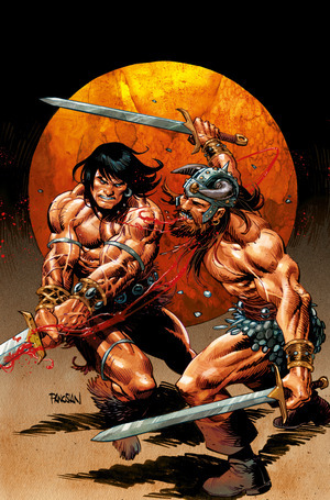 [Conan the Barbarian (series 5) #22 (Cover E - Dan Panosian Full Art Foil)]