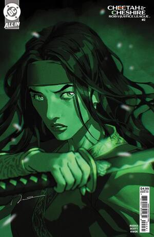 [Cheetah and Cheshire Rob the Justice League 2 (Cover B - Gerald Parel)]