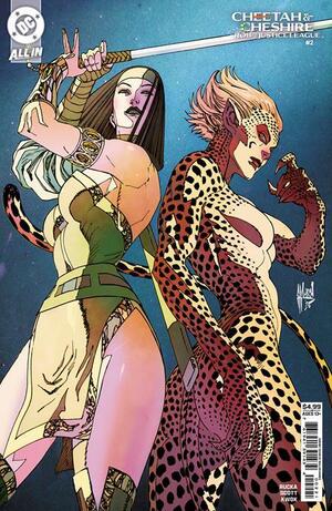 [Cheetah and Cheshire Rob the Justice League 2 (Cover C - Guillem March)]