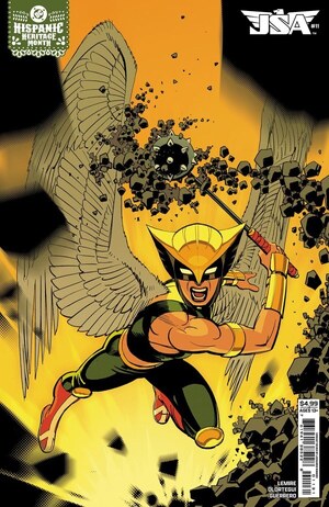 [JSA (series 2) 11 (Cover C - Leonardo Romero Hispanic Heritage Month Variant)]