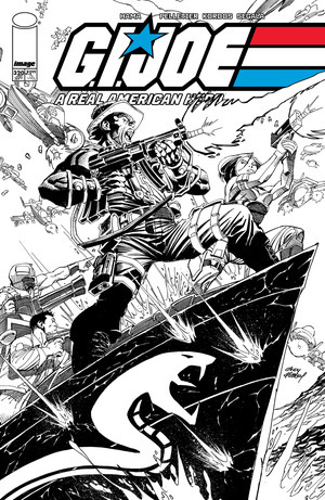 [G.I. Joe: A Real American Hero #320 (Cover B - Andy Kubert B&W Variant)]