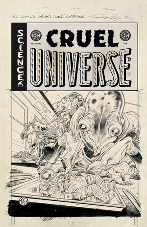 [EC: Cruel Universe (series 2) #2 (Cover D - Tom Fowler B&W Artist Edition Incentive)]