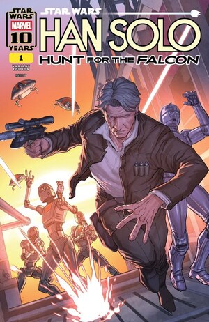[Star Wars: Han Solo - Hunt for the Falcon No. 1 (Cover J - Pete Woods Incentive)]