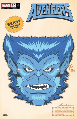 [Avengers (series 8) No. 30 (Cover D - Retro Halloween Mask Variant)]