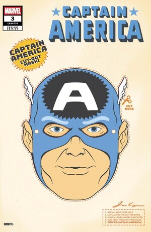 [Captain America (series 11) No. 3 (Cover D - Retro Halloween Mask Variant)]