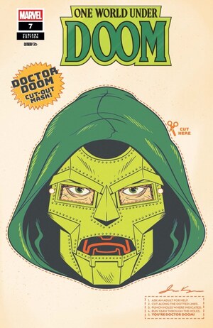 [One World Under Doom No. 7 (Cover C - Retro Halloween Mask Variant)]