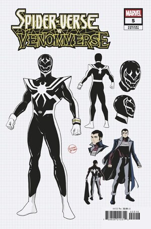 [Spider-Verse vs. Venomverse No. 5 (Cover J - Luciano Vecchio Character Design Incentive)]