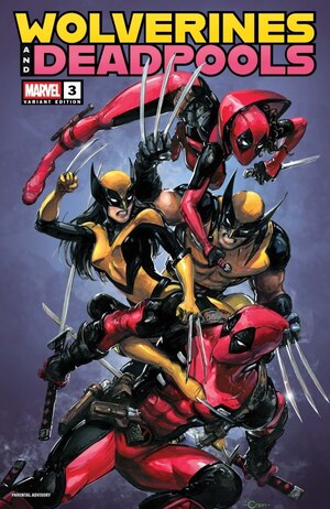 [Wolverines & Deadpools No. 3 (Cover B - Clayton Crain)]