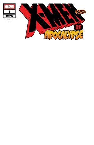 [X-Men of Apocalypse  Alpha No. 1 (Cover B - Blank)]