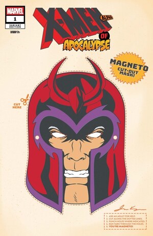 [X-Men of Apocalypse  Alpha No. 1 (Cover C - Retro Halloween Mask Variant)]