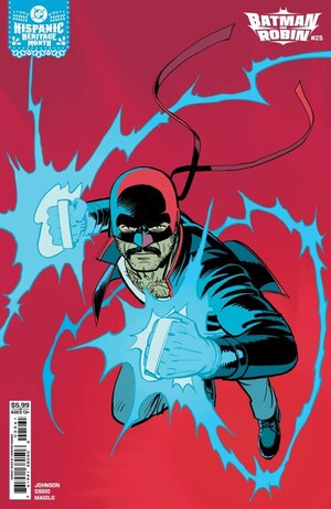 [Batman and Robin (series 3) 25 (Cover E - Leonardo Romero Hispanic Heritage Month)]