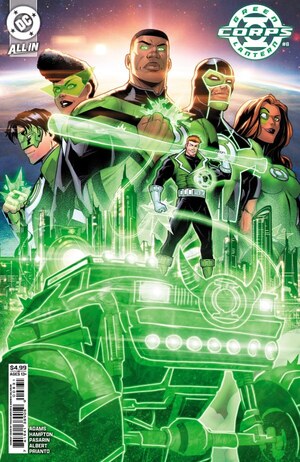 [Green Lantern Corps (series 4) 8 (Cover C - Travis Mercer)]