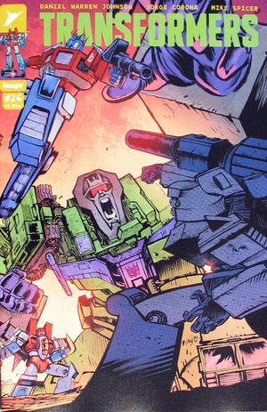 [Transformers (series 4) #24 (Cover F - Daniel Warren Johnson & Mike Spicer Wraparound Variant)]