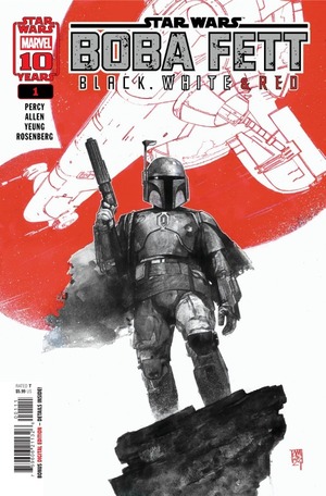 [Star Wars: Boba Fett - Black, White & Red No. 1 (Cover A - Alex Maleev)]