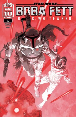 [Star Wars: Boba Fett - Black, White & Red No. 1 (Cover B - Josemaria Casanovas)]