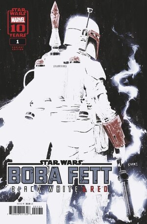 [Star Wars: Boba Fett - Black, White & Red No. 1 (Cover C - Kaare Andrews)]