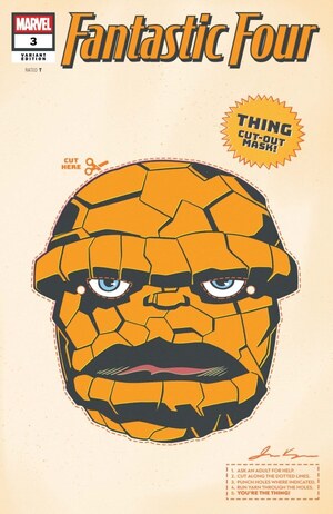 [Fantastic Four (series 8) No. 3 (Cover F - Retro Halloween Mask Variant)]