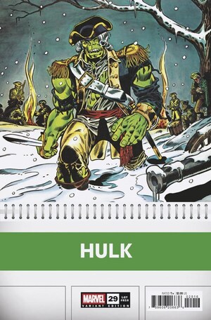 [Incredible Hulk (series 5) No. 29 (Cover J - Herb Trimpe Bicentennial Calendar Hidden Gem Incentive)]