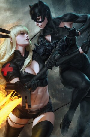 [Marvel / DC: Deadpool / Batman No. 1 (Cover M - Arterm Full Art Incentive)]