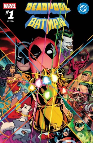 [Marvel / DC: Deadpool / Batman No. 1 (Cover R - Russell Dauterman Homage)]