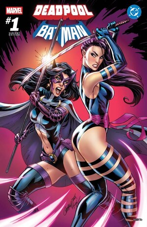 [Marvel / DC: Deadpool / Batman No. 1 (Cover T - J. Scott Campbell)]