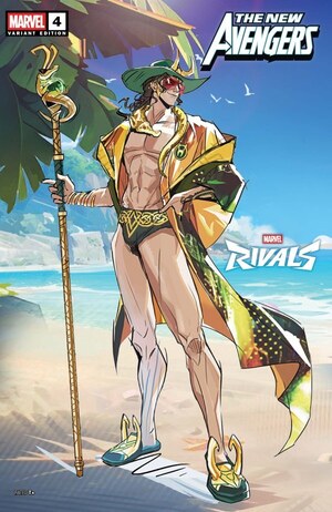 [New Avengers (series 5) No. 4 (Cover D - Netease Marvel Rivals Variant)]