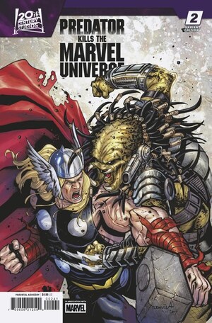 [Predator Kills the Marvel Universe No. 2 (Cover D - Sergio Davila)]