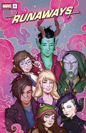 [Runaways (series 6) No. 4 (Cover B - Ernanda Souza)]