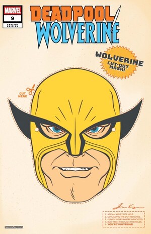 [Deadpool / Wolverine No. 9 (Cover B - Retro Halloween Mask Variant)]