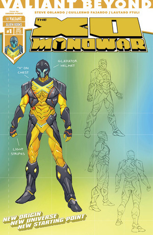 [Valiant Beyond: X-O Manowar #1 (Cover D - Andres Ponce Design Variant)]