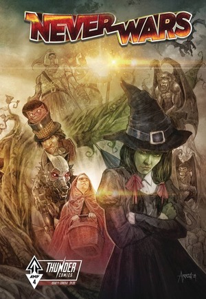 [NeverWars #4 (Cover A - Erwin J. Arroza Wraparound)]