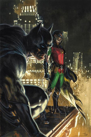[Batman and Robin (series 3) 25 (Cover F - Gabriele Dell'Otto Gotham Variant)]