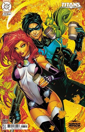 [Titans (series 4) 27 (Cover D - Jonboy Meyers Pumpkin Spicy Variant)]