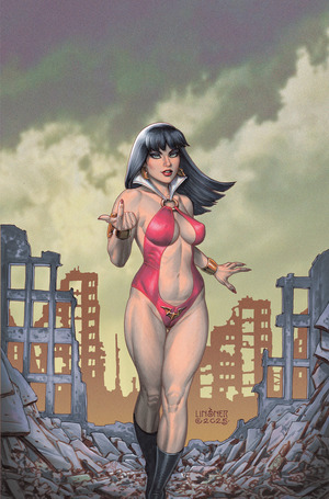 [Vampirella: Armageddon #3 (Cover I - Joseph Michael Linsner Full Art Incentive)]