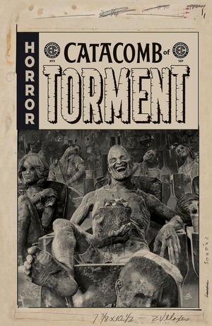 [EC: Catacomb of Torment #3 (Cover D - Bjorn Barneds B&W Artist Edition Incentive)]