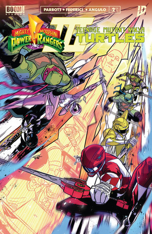 [Mighty Morphin Power Rangers / Teenage Mutant Ninja Turtles III #2 (Cover K - Eleonora Carlini)]