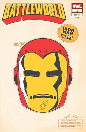 [Battleworld No. 1 (Cover D - Retro Halloween Mask Variant)]