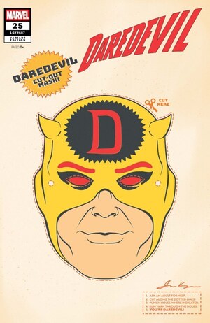 [Daredevil (series 8) No. 25 (Cover B - Retro Halloween Mask Variant)]