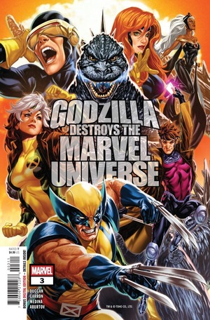 [Godzilla Destroys the Marvel Universe No. 3 (Cover A - Mark Brooks)]
