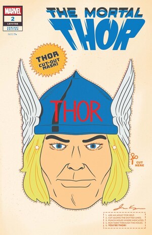 [Mortal Thor No. 2 (Cover B - Retro Halloween Mask Variant)]