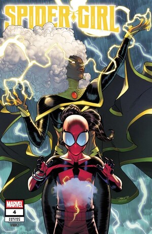 [Spider-Girl (series 3) No. 4 (Cover B - Javier Garron Funhouse Mirror Variant)]
