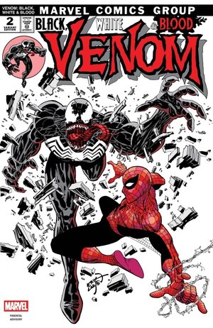 [Venom: Black, White & Blood No. 2 (Cover B - Erik Larsen)]