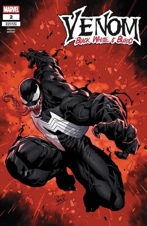 [Venom: Black, White & Blood No. 2 (Cover J - Carlos Gomez Incentive)]