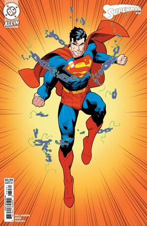 [Superman (series 6) 30 (Cover H - Dan Mora Corner Box Variant)]