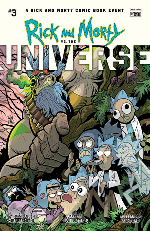 [Rick and Morty vs. the Universe #3 (Cover B - Troy Little)]