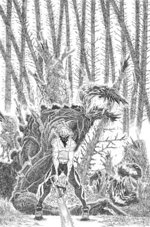 [Something is Killing the Children #44 (Cover F - James Stokoe Full Art B&W Incentive)]