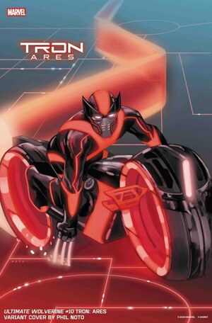 [Ultimate Wolverine (series 2) No. 10 (Cover C - Phil Noto Tron: Ares Variant)]
