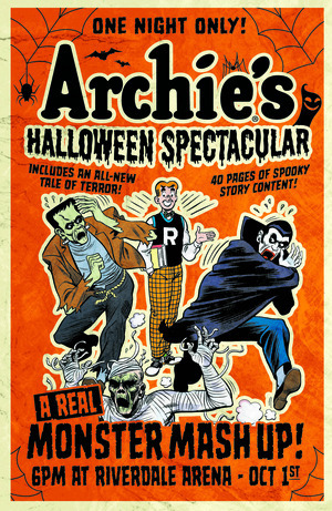 [Archie's Halloween Spectacular 2025 #1 (Cover B - Bob White Retro Art Variant)]