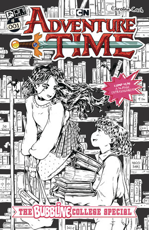 [Adventure Time - Bubbline College Special #1 (Cover D - Chloe Stawski B&W Incentive)]